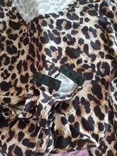 Mono ceñido de manga larga para mujer, mameluco elástico de leopardo, top