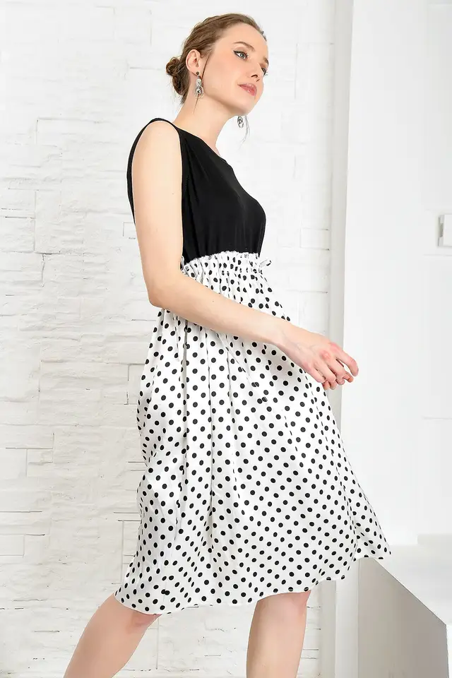 alc polka dot dress