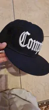 COMPTON-gorra de béisbol con bordado, sombrero de béisbol con bordado, Snapback, Hip Hop, deportiva, ajustable, Unisex, 2020