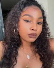 8-28 30 40 pulgadas paquetes de ondas profundas con cierre de pelo brasileño rizado 100% humano onda de agua 3 4 paquetes de tejido y cierre de encaje