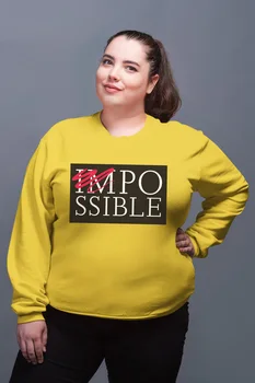 

Angemiel Wear Possible Yellow Women Sweatshirts