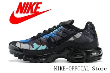 

NIKE AIR MAX plus men's Running Shoes Air Cushion Breathable Running Shoes black original Size 40-46