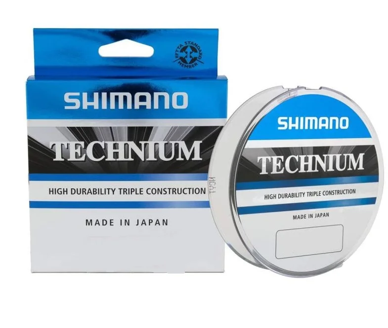 Леска SHIMANO Technium 300м черная 0.305мм PB 8.5кг | Спорт и развлечения