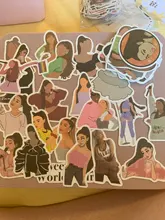 10/30/50/100 Uds estrella Ariana Grande pegatina de Graffiti para equipaje de motocicleta taza de agua guitarra pegatina de PVC a prueba de agua niños juguete para regalo