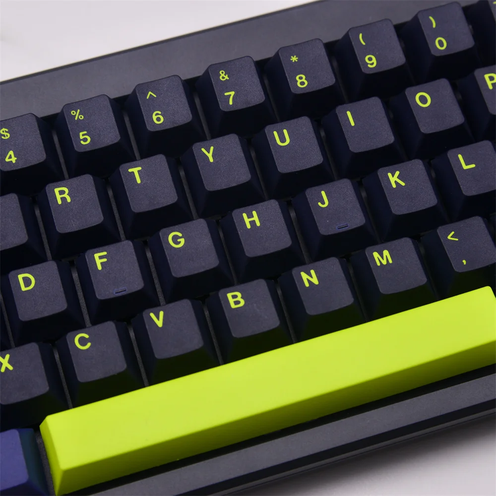 Chaves Gmk Noite Corredor Keycaps Cereja Perfil Pbt Tintura Sublimação Teclado Mecânico para mx Switch com 1.75u 2u Shif 129 - Imagem 6