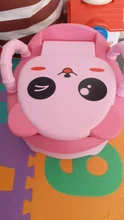 Orinal para bebé, inodoro, bandeja de entrenamiento, asiento de inodoro, cama para niños, orinal portátil, respaldo cómodo, tetera linda de dibujos animados