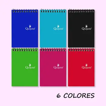 

Quixote Paper World Notebooks spirals, indoor Pictures 4x4mm, cap carton, 80 Leaves, 60G, various sizes, Use School