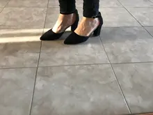 Sandalias femeninas de tacón alto con aterciopelado para otoño, Sandalias en Punta sexy, Zapatos Sandalias de tacón alto para mujer s040, 2020