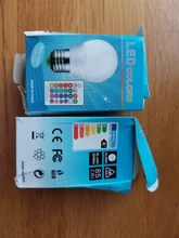 Bulb-Lights Led-Lamp Changeable Remote-Control-Colorful 220v E27 110V 10W 5W RGBW 