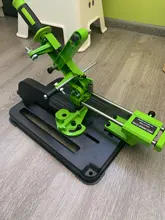 Soporte para lijadora en ángulo, herramienta para trabajar la madera, amoladora de pie para bricolaje, Dremel, accesorios de herramientas eléctricas
