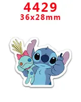 30 шт мультяшный персонаж плоское украшение из смолы PR 4405 - Цвет: 4429