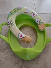 Bebés, niños, infantes orinal inodoro formación niños asiento Pedestal cojín de anillo