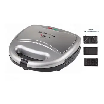 

Sandwichera ORBEGOZO SW7550 GRILL waffle 3 in 1