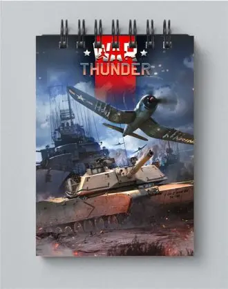 Блокнот War Thunder Вар тандер №1 А4| |