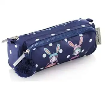 

Double case cover miquel rius 18729 jordi labanda bunnity-capacity for 75 pieces-two compartments closure with