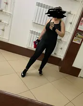 Long Jumpsuit for Women 2019 Summer Round Neck Sleeveless Jumpsuits Sexy Backless Sportswear