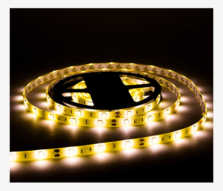 Светодиодная лента SMD 5050 30 LED 12 В 7.2 Вт 10-12 лм IP65 5 м теплый белый (3000 К) | Лампы и