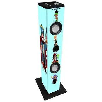 

Multimedia sound system Bluetooth Tower Speaker 2 speakers Bass Reflex
