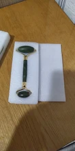 Rodillo de Jade Xiuyu Gua sha de piedra Natural, tablero raspador Guasha, conjunto de cuarzo, herramienta de masaje Facial, Estiramiento Facial, masajeador antiarrugas Delgado