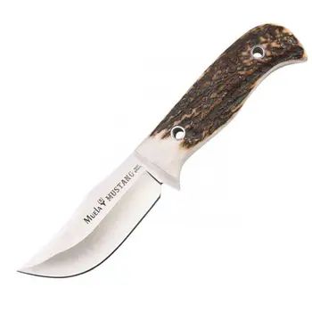 

Muela hunting knife MUSTANG MUSTANG-8A with 8 cm MoVa stainless steel sheet and handle deer 9 cm.