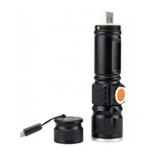 NEVERDIE - Profissional Lanterna Led Portátil T6 Usb Recarregável Convenientemente ENVIO RAPIDO PARA TODO O BRASIL - 4