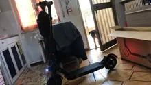 IScooter-patinete eléctrico E9D de 350W, Scooter plegable de 2 ruedas de 8,5 pulgadas, Mini Scooter inteligente para adultos, 30 km/h