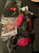 Beaufox-extensiones de ondas sueltas brasileñas, 3 mechones de pelo humano con cierre, extensión de cabello Remy 4x4