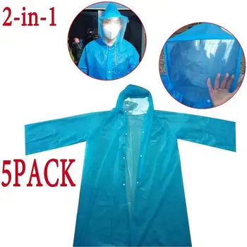 

5/10pcs Disposable Antibacterial Isolation Suit Protective Clothing Coveralls Hazmat Suit Protection Protective Clothi