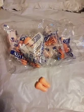 Tapones para los oídos de espuma para reducción de ruido, auriculares con reducción de ruido, protectores para dormir, rebote lento, 10 pares