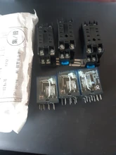 Relay-Switch Coil LED Generalelectromagnetic 110V 220V 12V Withsocket-Base HH52P Dpdtminiature