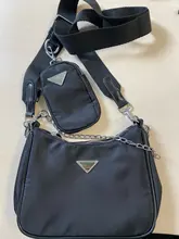 Bolso cruzado a la moda para mujer, bandolera de un solo hombro, impermeable, tela Oxford, sencillo, para tarjetas