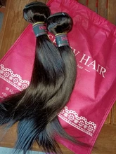 Ishow mechones de pelo lacio brasileño extensiones de cabello humano mechones de 30 32 24 36 38 pulgadas, mechones de pelo brasileño ondulado cabello virgen tejido