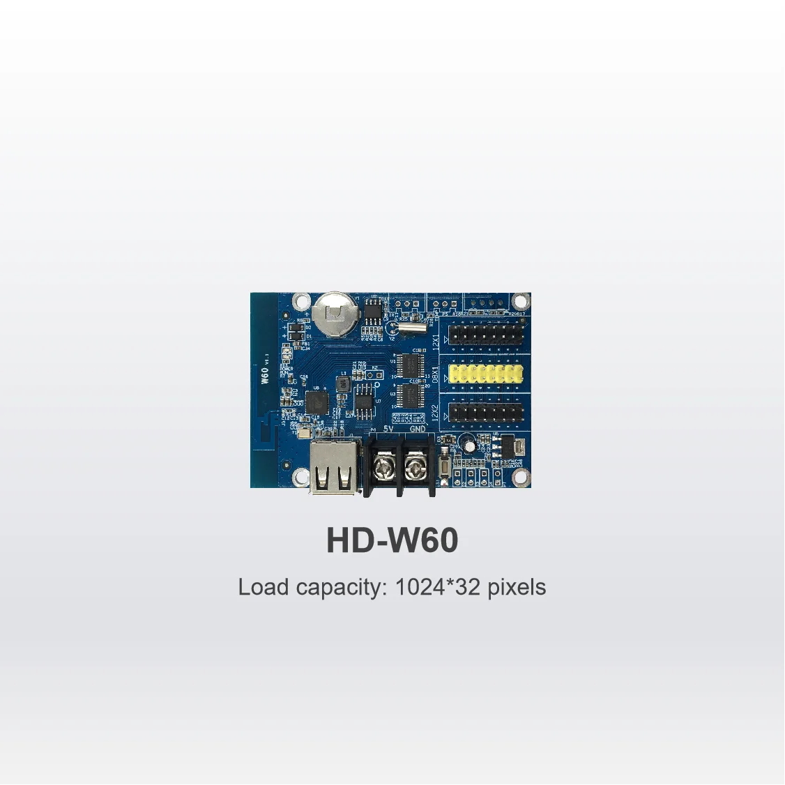 Huidu Asynchronization HD-W60 HD-W62 HD-W63 Wifi U-Disk Ports Single Dual Color LED Display Controller