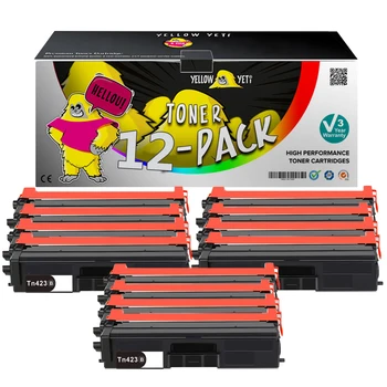 

12pcs Compatible TN 423 TN 421 Toner Cartridge for Brother DCP-L8410CDW L8410CDN MFC-L8690CDW HL-L8260CDW printer TN 423 TN 421