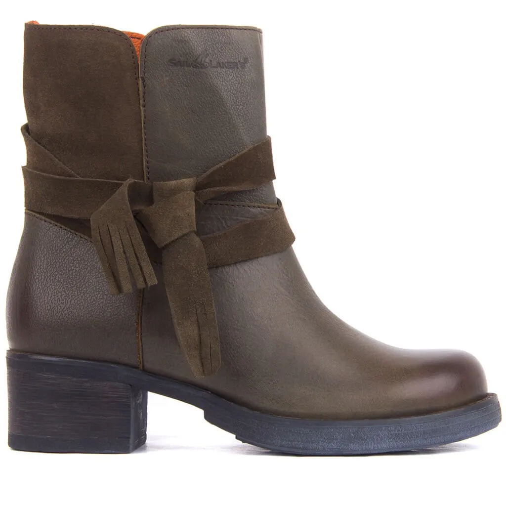 Vela-Lakers Stivali Di Cuoio Delle Donne