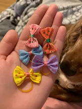 Traumdeutung-lazos para perros pequeños, suministros de accesorios para cachorros, Clips para el pelo de Yorkshire, moños de acicalamiento, noeud para chien