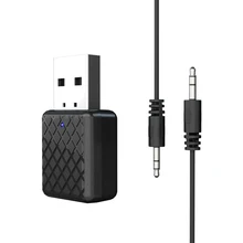 Портативный Bluetooth 5,0 RCA Aux 3,5 мм USB стерео передатчик приемник Мини беспроводной музыкальный адаптер для домашнего ТВ ПК автомобильная аудиосистема