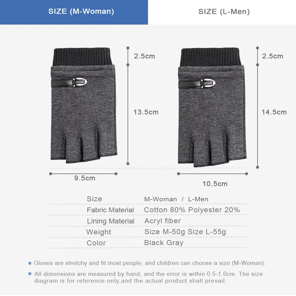 Anime Fairy Tail Winter Knitting Gloves Boy Girl Cartoon Warm Outdoor Bicycle