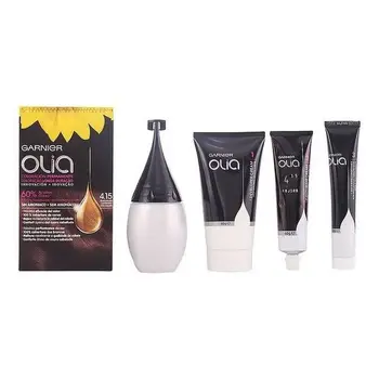

Dyeing without ammonia Olia Garnier chocolate