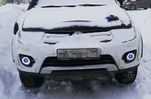 Headlight Lamp Halo-Rings Car Angel-Eyes 120mm Motorcycle 60mm Super-Bright 70mm 80mm