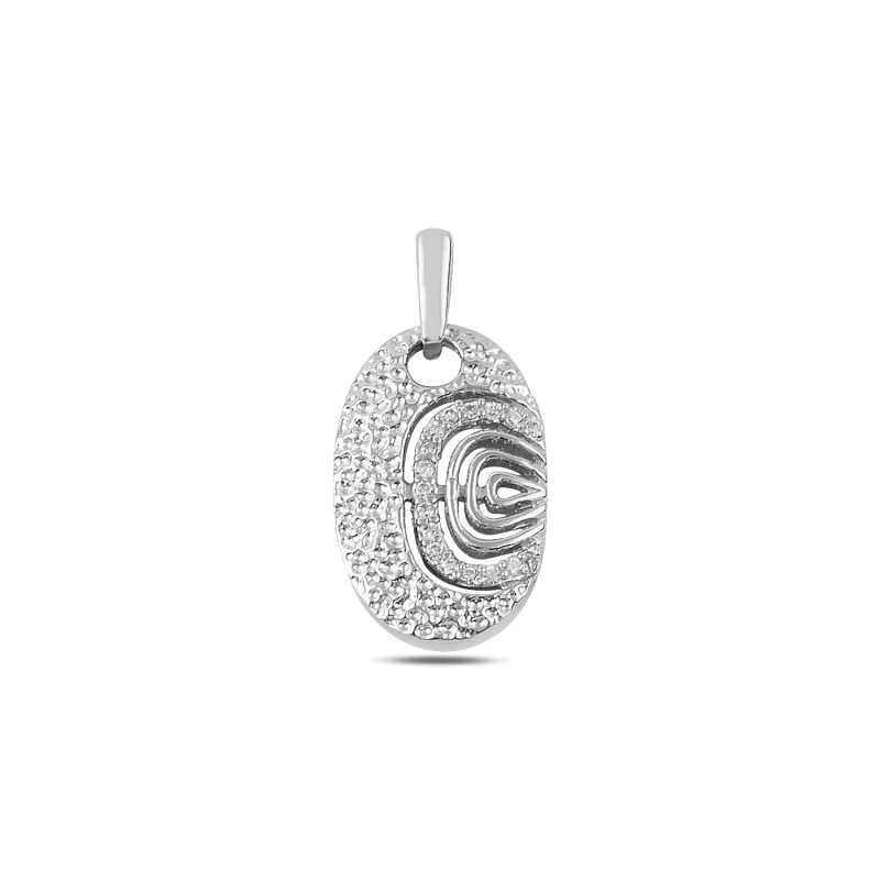 

Silver 925 Sterling Zircon Cubic Zirconia Pendant