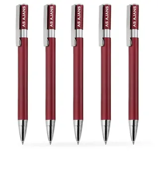 

Personalized Burgundy Metal Ballpoint Pen (100 Pcs) Model 370