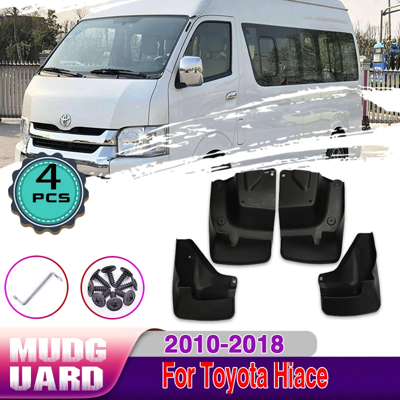 Car Mudguards For Toyota Hiace Ventury Quantum Commuter 20102018 Front