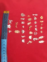 30 Uds. De abalorios variados de Metal Vintage para fabricación de joyas, abalorios de pájaros, colgante de pulsera DIY, accesorios de encaje negro