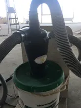 SN50T6-filtro de aspiradora ciclónica Turbo de sexta generación, colector de polvo Industrial y doméstico sin bolsa con brida