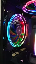 RGB Computer Fan Cooling-Fan Case Alseye Halo 120mm PC for And Cpu-Fan-Replacement 4-Pin-Pwm