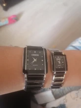 Chenxi-Reloj de pulsera de cerámica cuadrada para hombre y mujer, reloj de moda de gran oferta, resistente al agua, CX-104