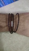 ¡Nuevo estilo! Pulsera de cuero de 5 vueltas para hombre, brazalete negro Vintage, 10 colores a elegir, novedad de 2018, envío gratis