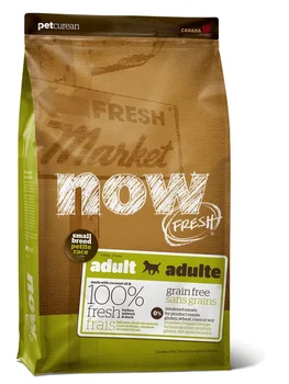 

Now fresh grain free for adult dogs small breeds with turkey, duck and vegetables 2,72 kg x 1 pc
