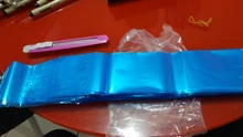 100 unids/pack tatuaje azul cable Clip mangas bolsas de cubiertas desechables bolsas para máquina de tatuaje accesorios profesionales para tatuajes